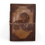 Assorted Medium Esoteric Leather Notebooks (5x3.5") - Display case