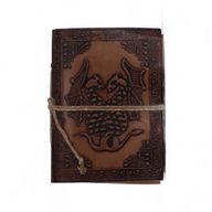 Assorted Small Esoteric Leather Notebooks (4x3") - Display case