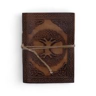 Assorted Small Esoteric Leather Notebooks (4x3") - Display case