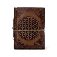 Assorted Small Esoteric Leather Notebooks (4x3") - Display case