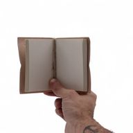 Assorted Small Esoteric Leather Notebooks (4x3") - Display case