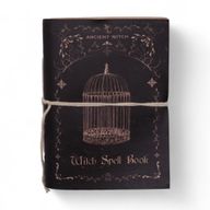 Assorted Witch Ritual Notebooks - Leather (6x4.5") - Display case