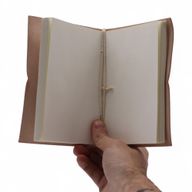 Assorted Witch Ritual Notebooks - Leather (6x4.5") - Display case