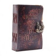 Fat Deckled Edge Leather Notebooks (6x4") - The Book of Untold Stories