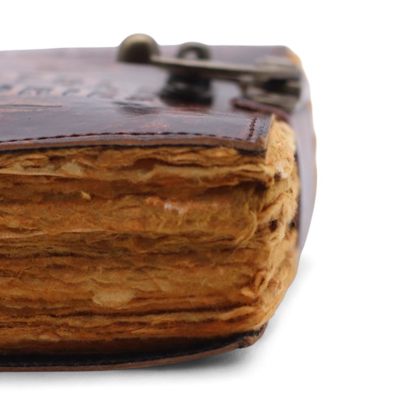 Fat Deckled Edge Leather Notebooks (6x4") - The Book of Untold Stories