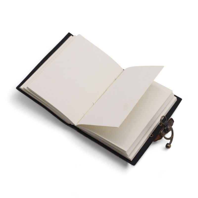Leather Printed Notebooks (7x5") - Never Give Up On Your Dreams - 200 Pages