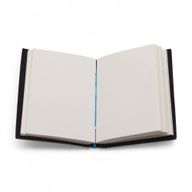 Leather Printed Notebooks (7x5") - My Chakras are Aligned AF - 200 page Plain paper