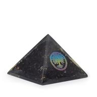 Small Organite Pryamids 5.5x4.5cm - Tree of Life - Black Tormaline Chips