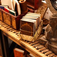 Assorted Esoteric Leather Notebooks (6x4.5") - Display case