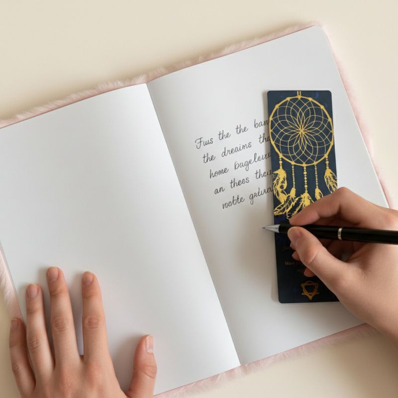 Soft Dream Decoder Journal   - 80 pages - Dreamy Blue