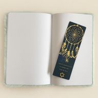 Soft Moonlight Messages Journal - 80 pages - Blue