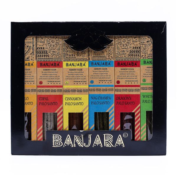Banjara Palo Santo Smudge Sticks - Set of 6 - Packs