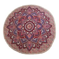 Large Mandala Roundie Art (180cm) - Pink & Purple