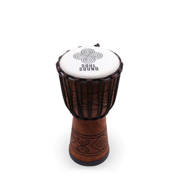 Medium Pro Djembe Drum - Soul Sound (low) - Medium 40cm (18cm Diia)