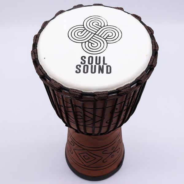 Large Pro Djembe Drum - Soul Sound (low) - 50cm (22cm Diia)