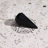 Ancient Witch Tube of Spells Incense - Success - Black Obsidian Pendulum