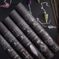 Ancient Witch Tube of Spells Incense - Prosperity - Aventurine Pendulum