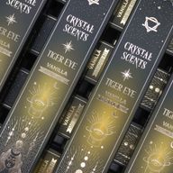 Tiger Eye Crystal Scents Smudge Incense - Vanilla