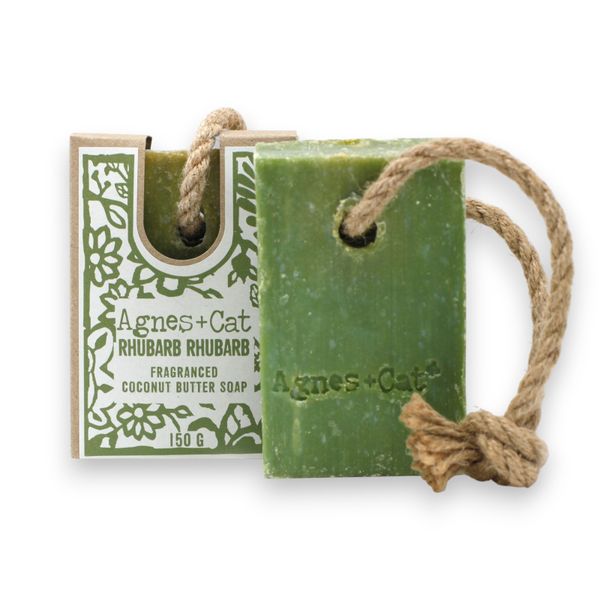Soap On A Rope - RHUBARB RHUBARB