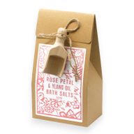 Pack of 3x 500g Bath Salt - Ylang and Rose Himalayan