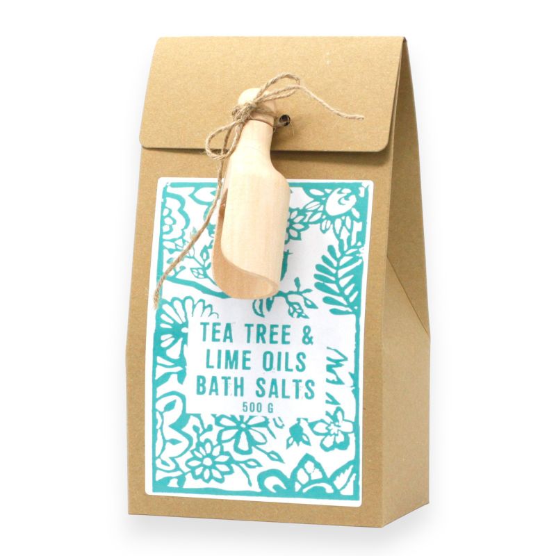 Tea Tree & Lime Bath Salts 500g