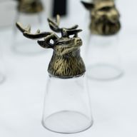 Gift Set of 12 Bottom Up Shot Glasses (25ml)  - Forest & Mystical Creatures