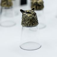 Gift Set of 12 Bottom Up Shot Glasses (25ml)  - Forest & Mystical Creatures