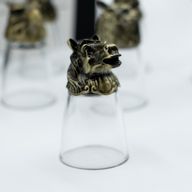 Gift Set of 12 Bottom Up Shot Glasses (25ml)  - Forest & Mystical Creatures