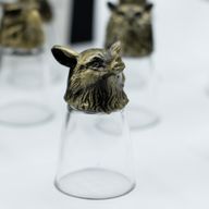 Gift Set of 12 Bottom Up Shot Glasses (25ml)  - Forest & Mystical Creatures