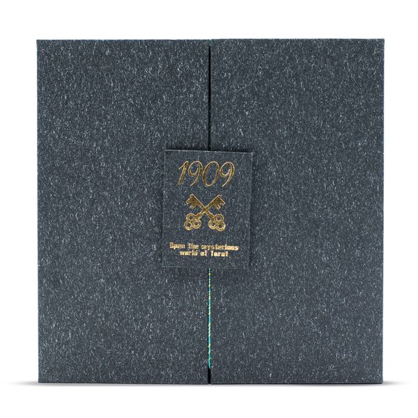 Gold & Turquoise Foil Tarot Card Gift Box Set - with booklet