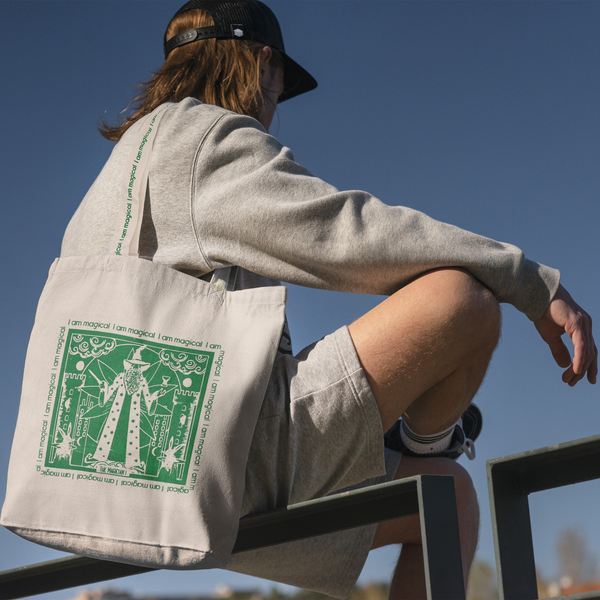 Hop Hare Tote Bags