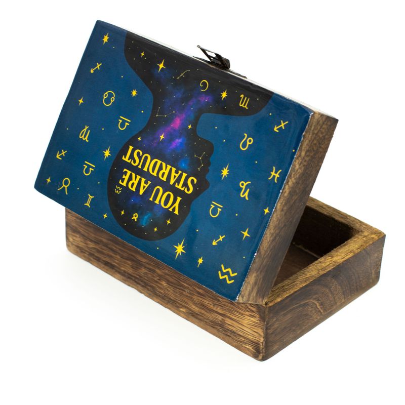 Medium Enamelled Box  - You are Stardust