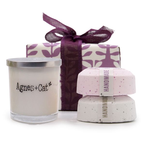 Moonstone (Candle) + Provence (Fizz) + Tea and Roses (Fizz)