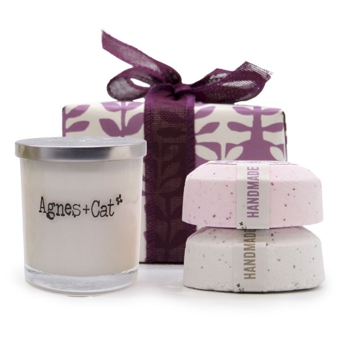 Moonstone (Candle) + Provence (Fizz) + Tea and Roses (Fizz)
