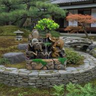 Tabletop Water Feature -19x19x28cm - Pebble Walls Garden & Crystal Ball
