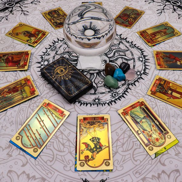 Tarot Reading Cloth - Tree of Life (75x75cm)