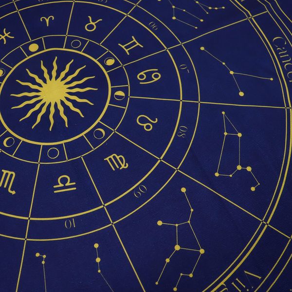 Tarot Reading Cloth - Zodiac (75x75cm)