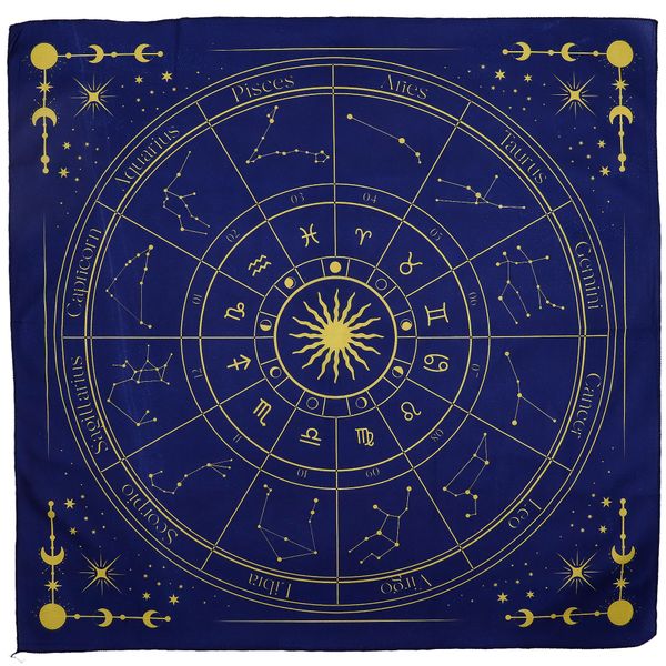 Tarot Reading Cloth - Zodiac (75x75cm)