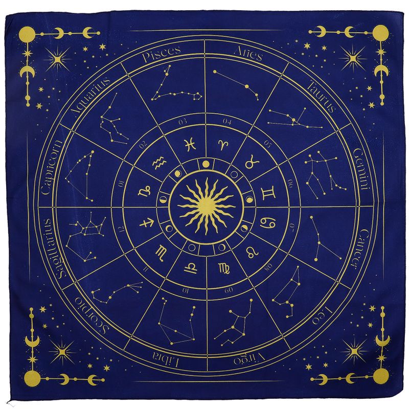 Tarot Reading Cloth - Zodiac (75x75cm)