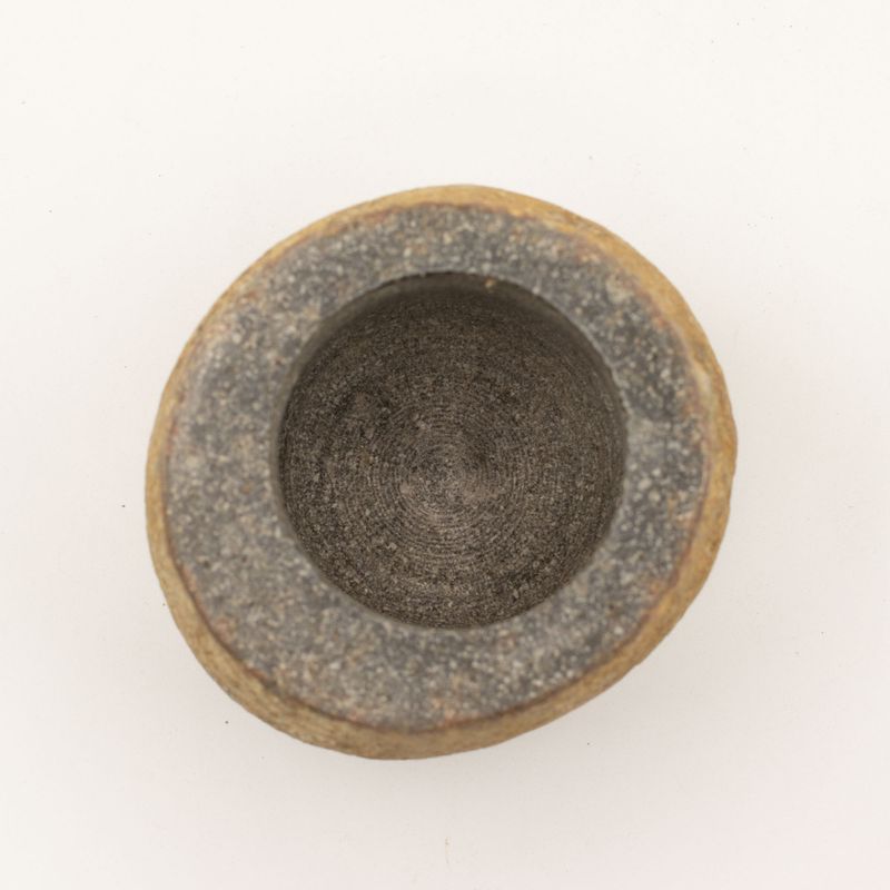 Natural Riverstone Decorative Pestle & Motar- Small (aprox 9x7cm)