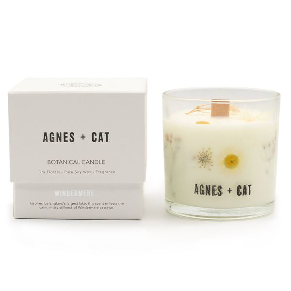 Agnes & Cat Botanical Soy Candle - Still Waters of Windermere