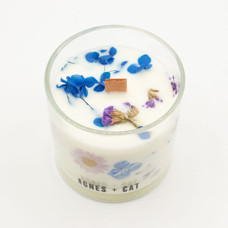 Agnes & Cat Botanical Soy Candle - Moorland Lavender