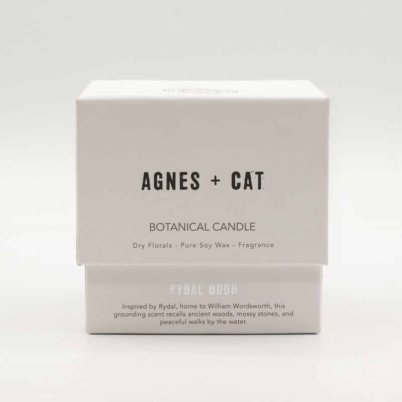Agnes & Cat Botanical Soy Candle - Rydal Oudh