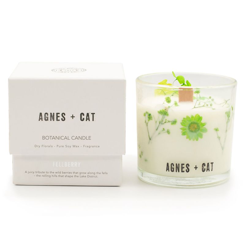 Agnes & Cat Botanical Soy Candle - Fellberry