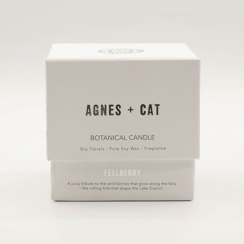 Agnes & Cat Botanical Soy Candle - Fellberry