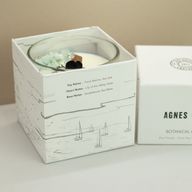 Agnes & Cat Botanical Soy Candle - Seasalt & Moss