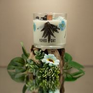Agnes & Cat Botanical Soy Candle - Seasalt & Moss