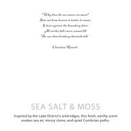 Agnes & Cat Botanical Soy Candle - Seasalt & Moss