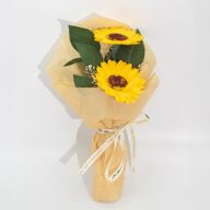 Box of Ready to Retail Soap Flower - Two Sunflower Bouquet
