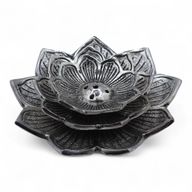 Tri-Flower Lotus Flower Incense Holder